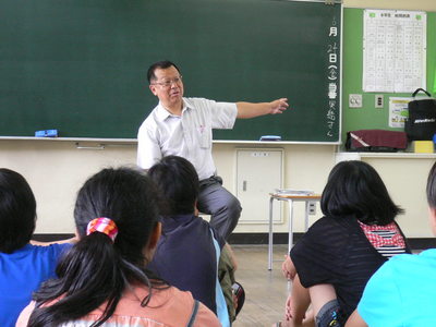 北小学校６年生　豊丘村PRパンフレット作成