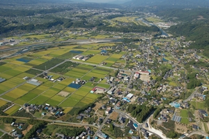 空からみた河野地区